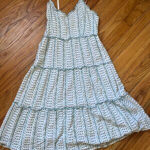 Blue and White Sundress